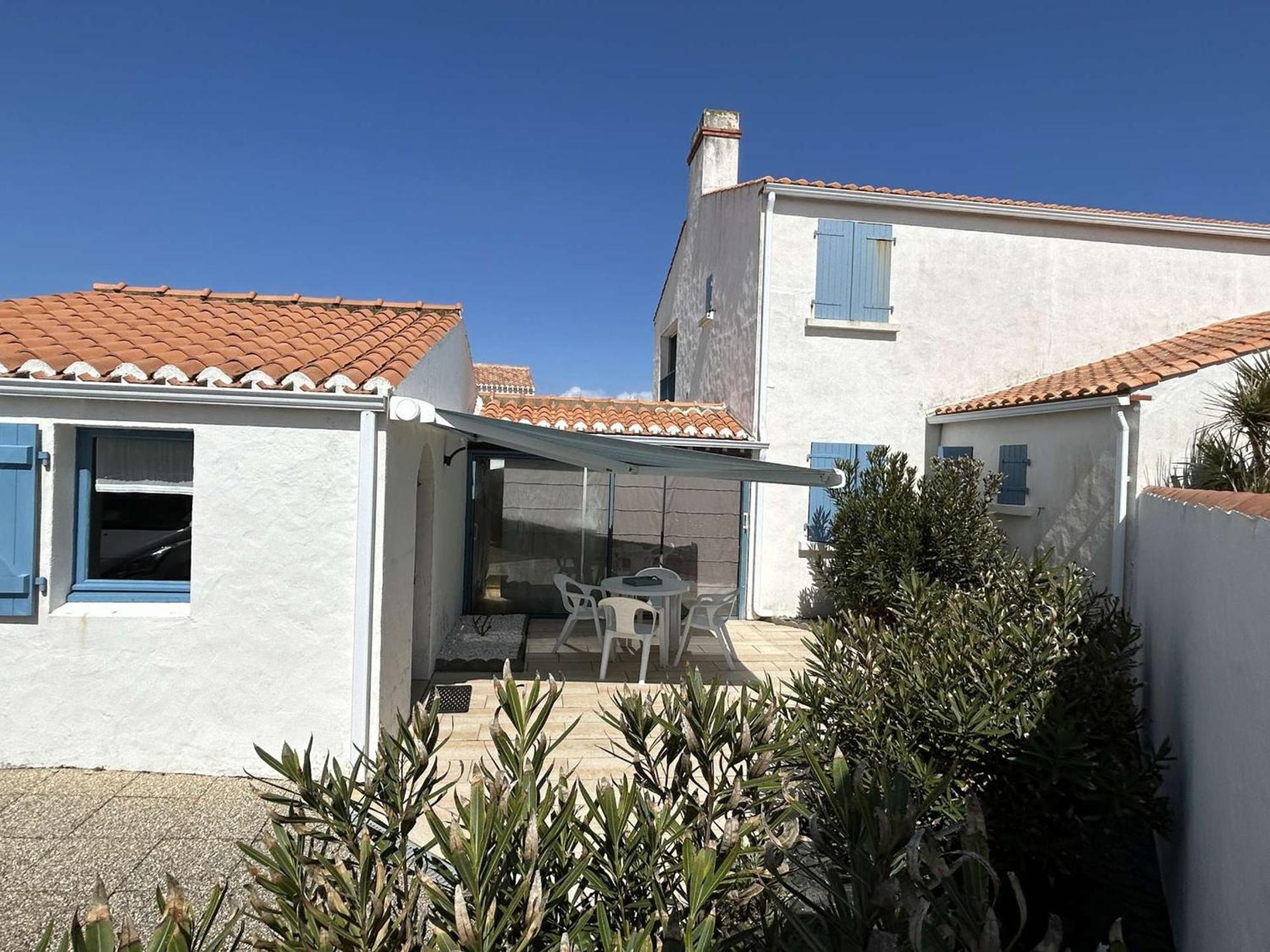 Studio Mezzanine A 200M Du Port Et De La Plage, Cour Privative, Parfait Pour 3 Personnes - Fr-1-224B-564 Noirmoutier-en-l'Ile Luaran gambar