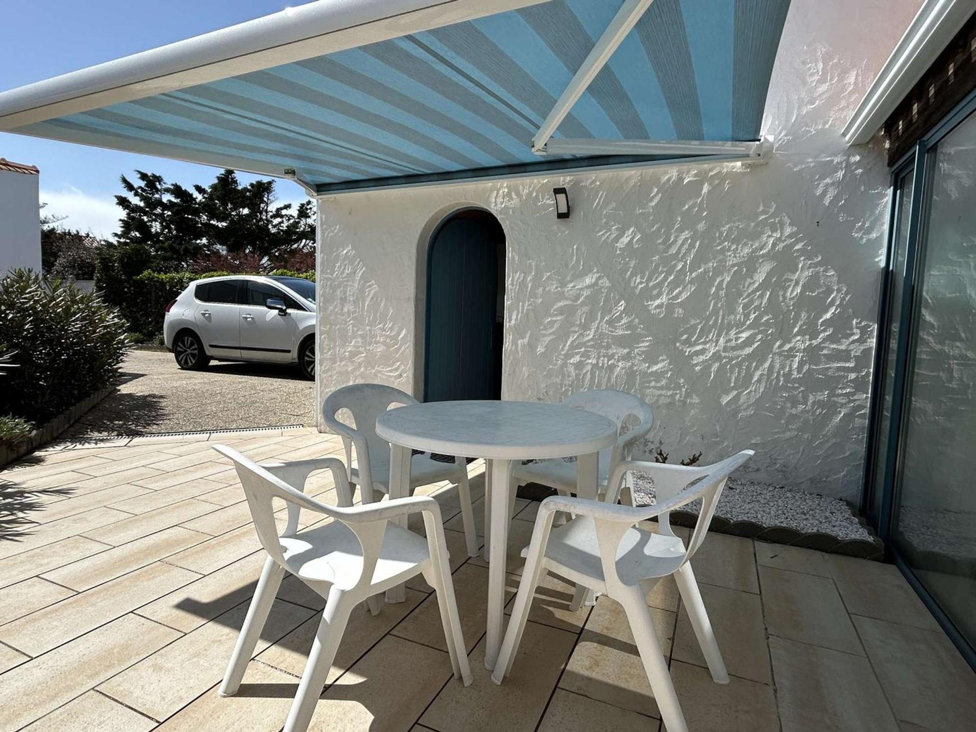 Studio Mezzanine A 200M Du Port Et De La Plage, Cour Privative, Parfait Pour 3 Personnes - Fr-1-224B-564 Noirmoutier-en-l'Ile Luaran gambar
