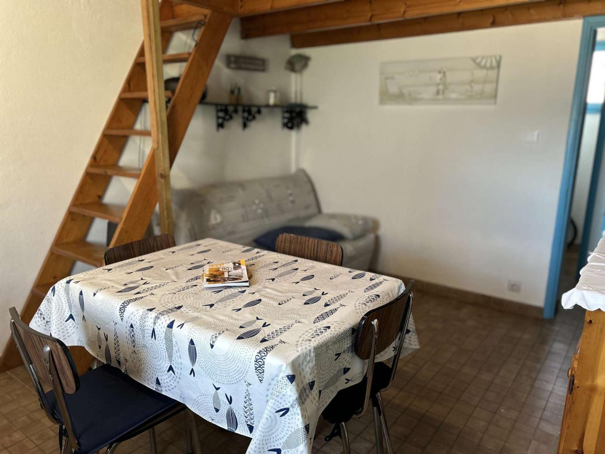 Studio Mezzanine A 200M Du Port Et De La Plage, Cour Privative, Parfait Pour 3 Personnes - Fr-1-224B-564 Noirmoutier-en-l'Ile Luaran gambar